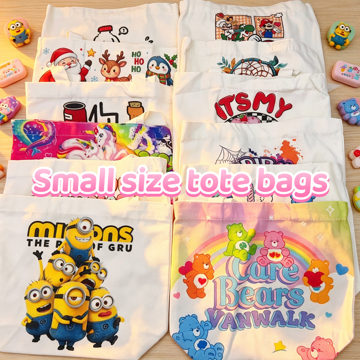 Lucky game - Small size tote bags