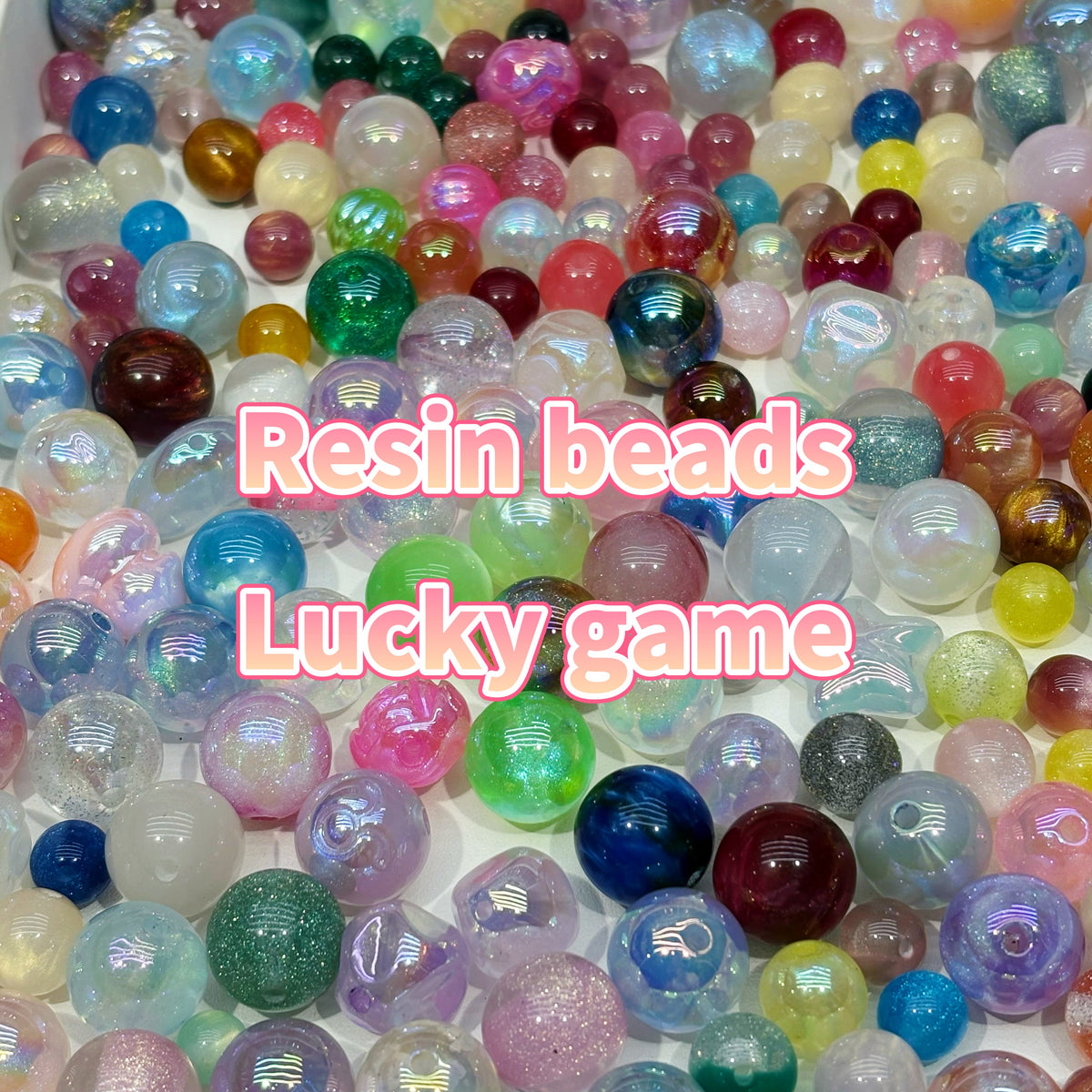 Lucky game-Resin beads