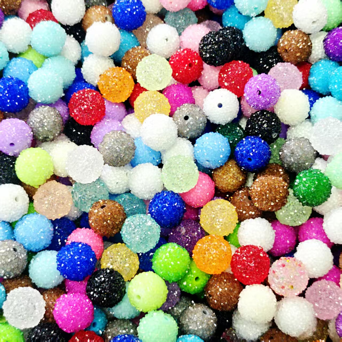 Big sale ! 20mm Gummy beads (for keychains, phone chains,bracelet, necklace)