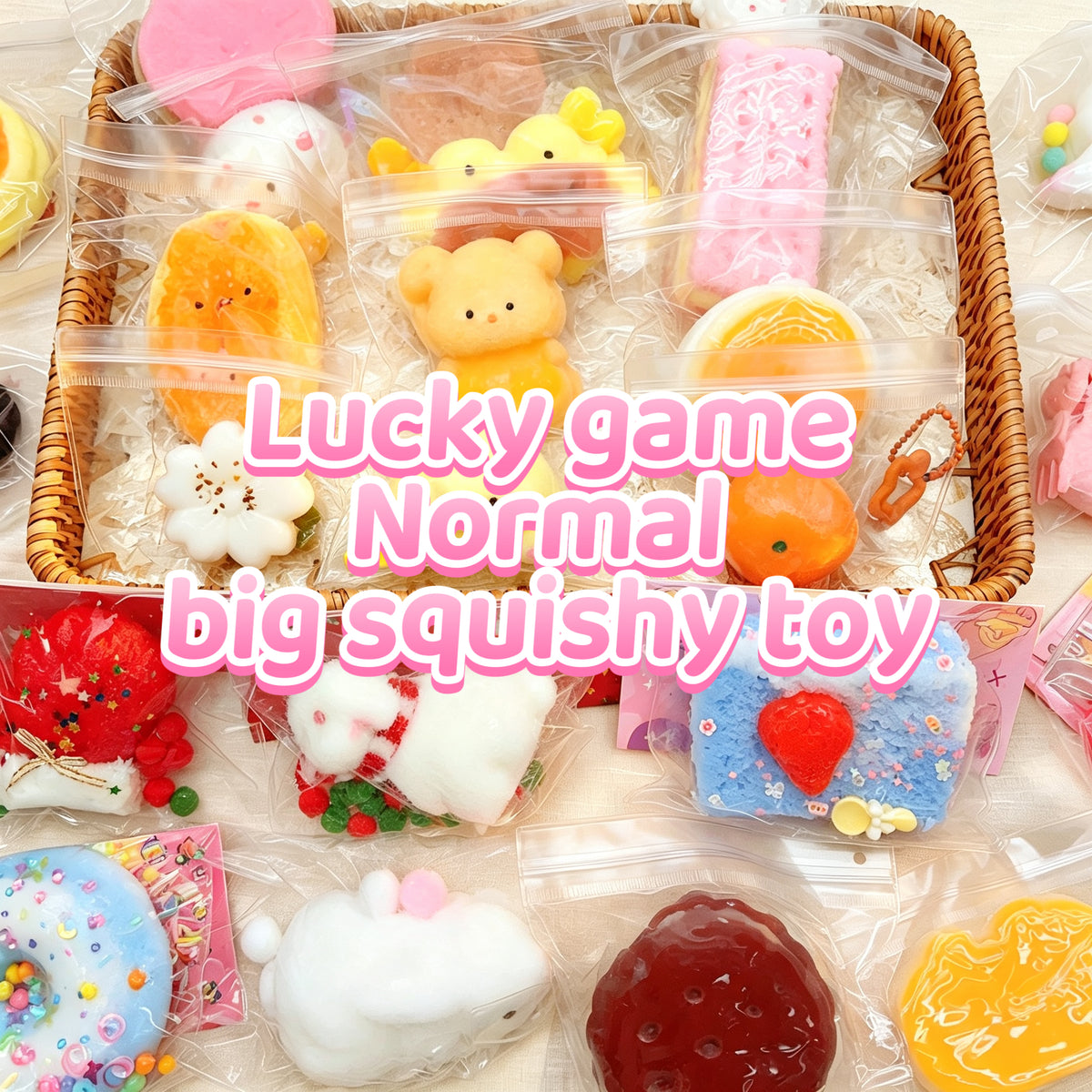 Lucky game - Normal big squishy toy