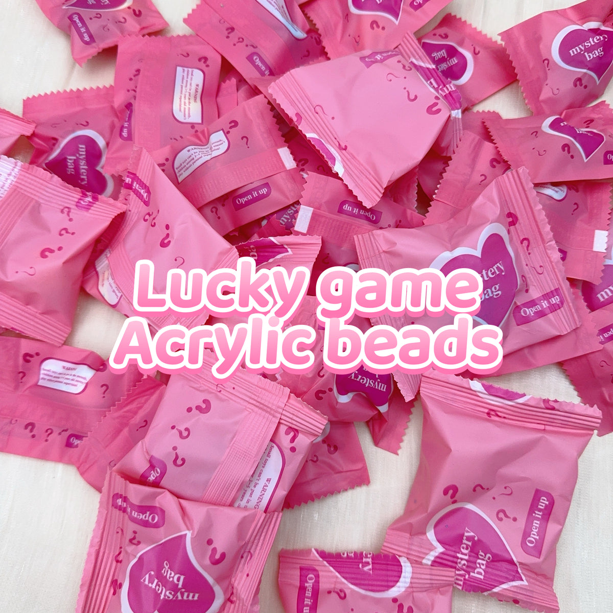 Lucky game - Acrylic beads
