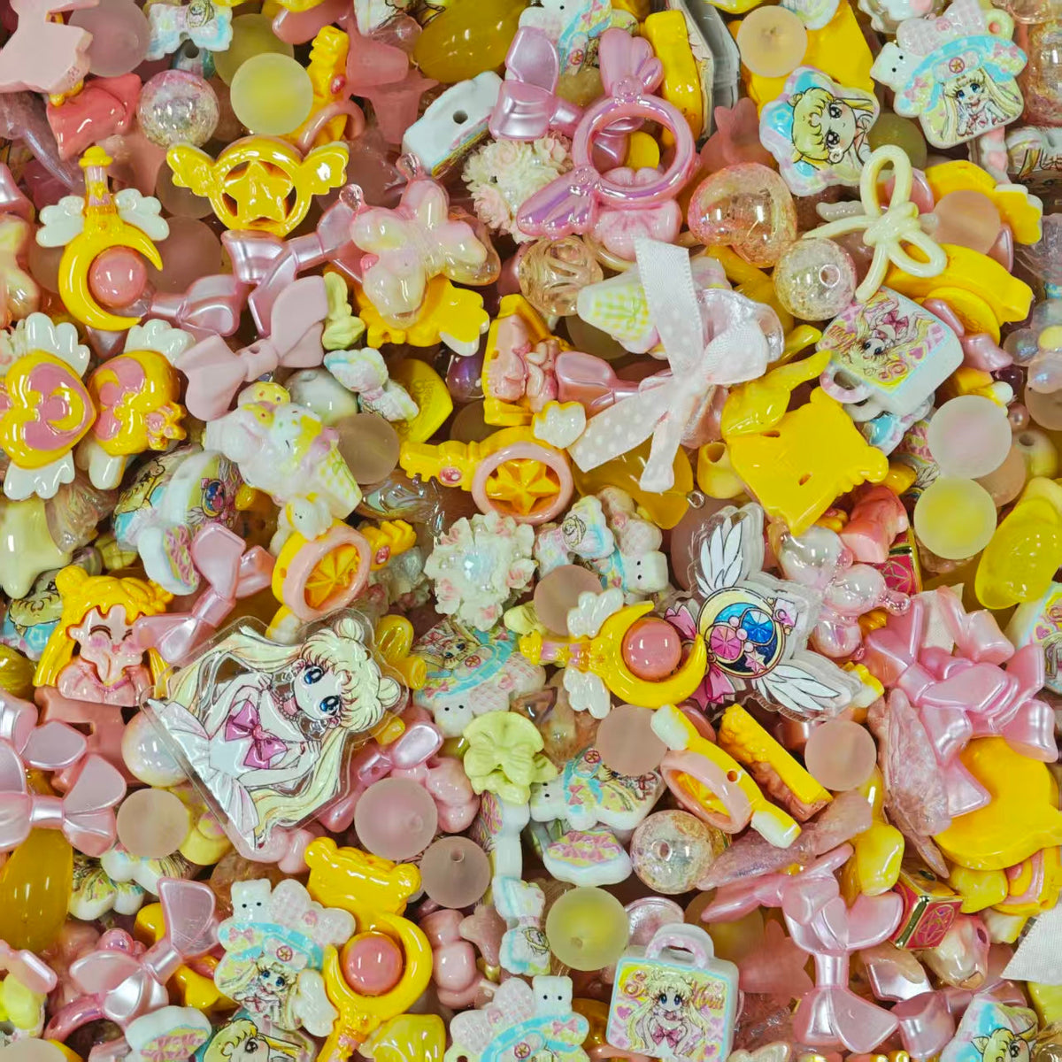 Acrylic Beads -Sailor moon (for beaded pen, keychains, phone chains)