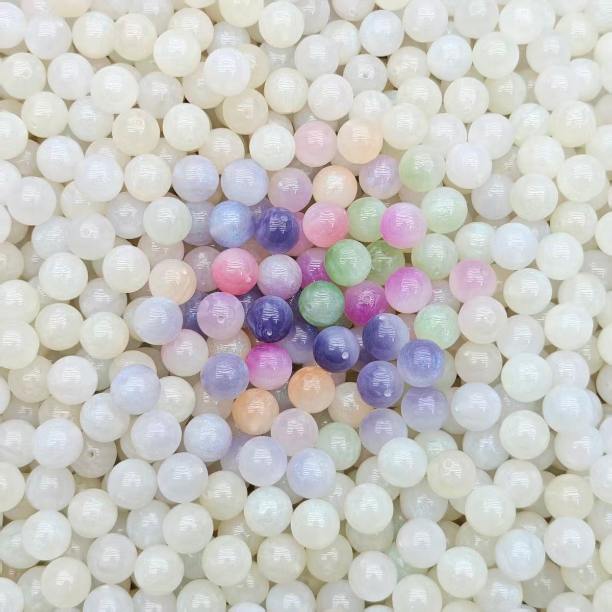 Resin beads - Color changing (for beadable pens, keychains, phone chains)