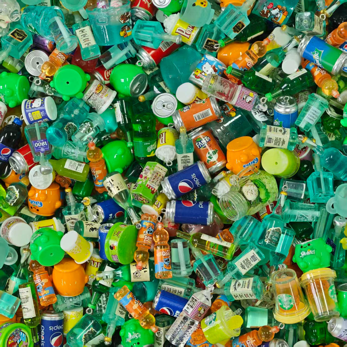 Acrylic Beads - Drinks (for beaded pen, keychains, phone chains)