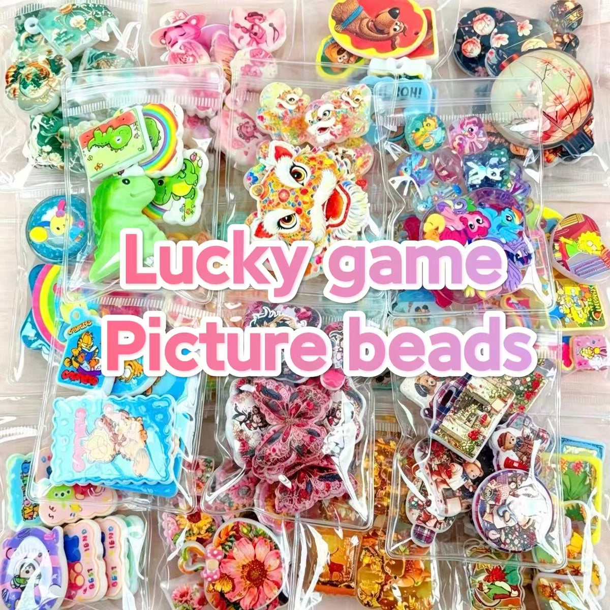 Lucky game -Picture design beads