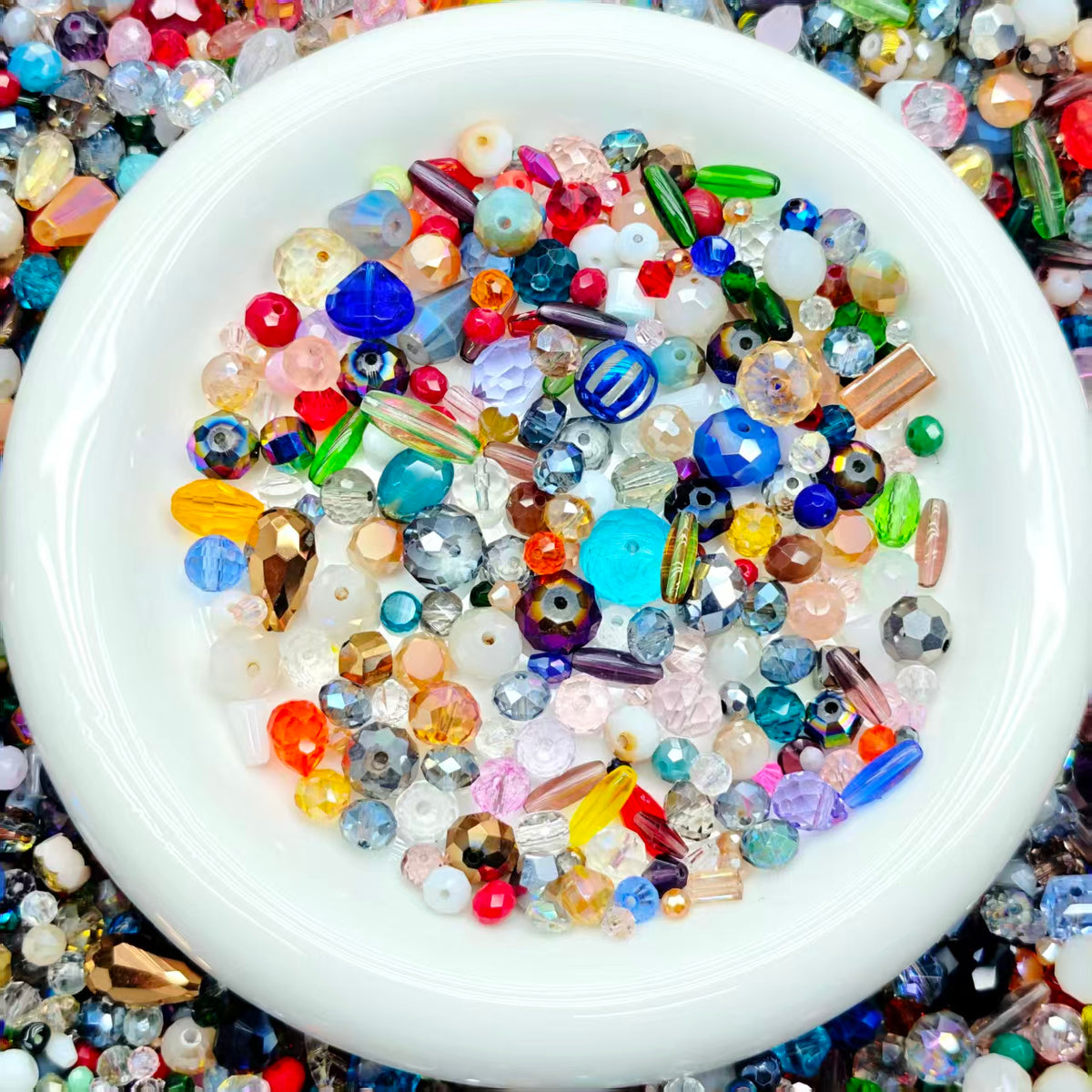 Big sale！ Blingbling glass beads -All mix (more high quality ones)