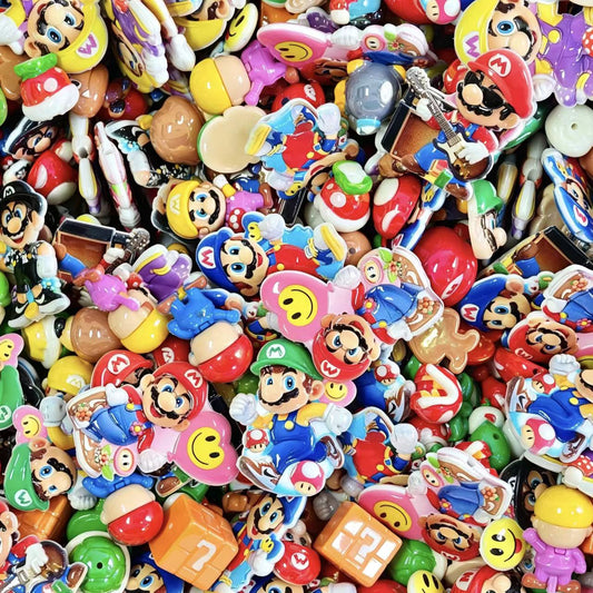 3D figures- Mario(for beaded pen, keychains, phone chains)