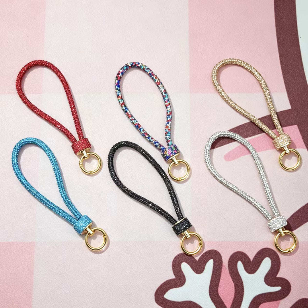 Tool-Bling diamond keychains
