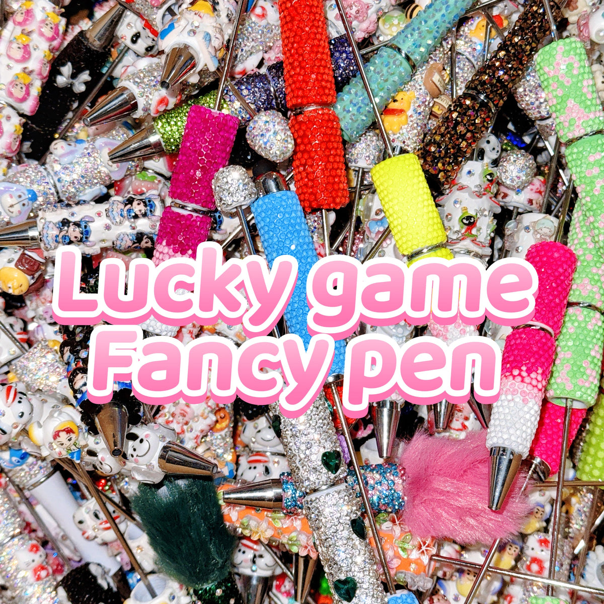 (NEW)Lucky game-Fancy Pen(no beads on it)