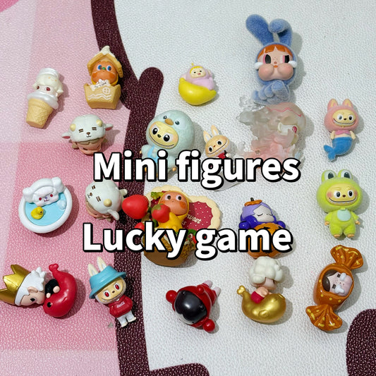[NEW] Lucky game-Mini figures(for beaded pen, keychains etc