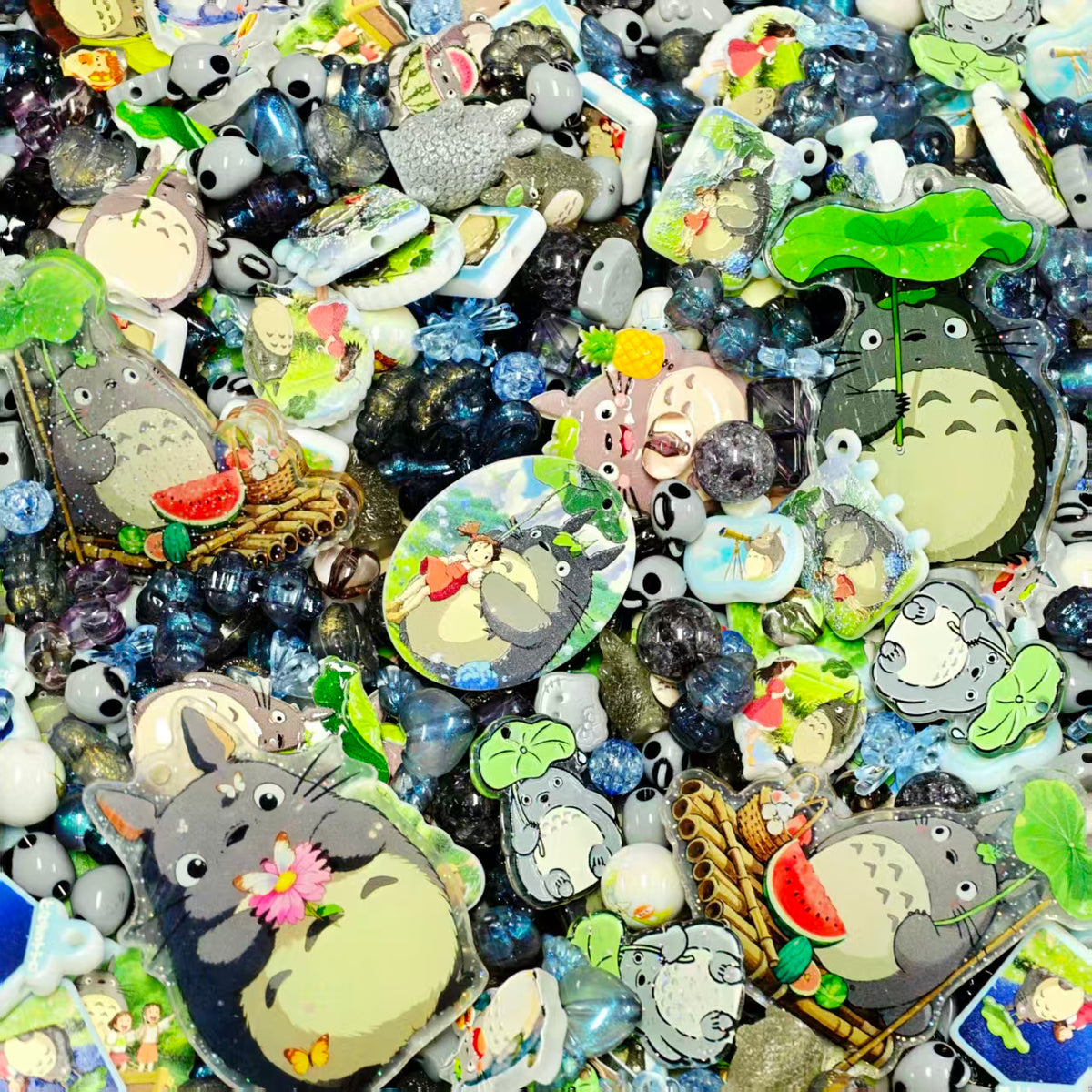 Big sale！ Acrylic beads - Totoro (for keychains, phone chains,bracelet, necklace)