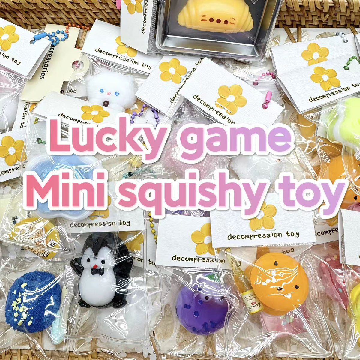 Lucky game -Mini squishy toy