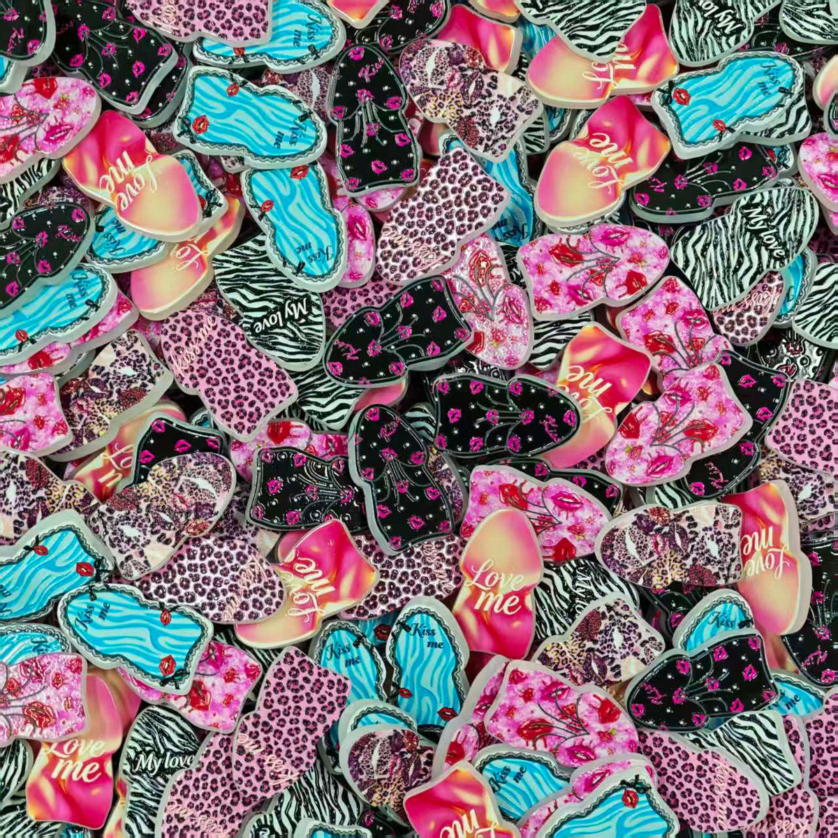 Acrylic Beads - DingDing (for beaded pen, keychains, phone chains)