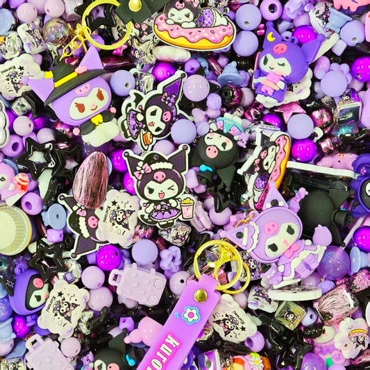 Acrylic beads -Kuku 4.0  (for beadable pens, keychains, phone chains)