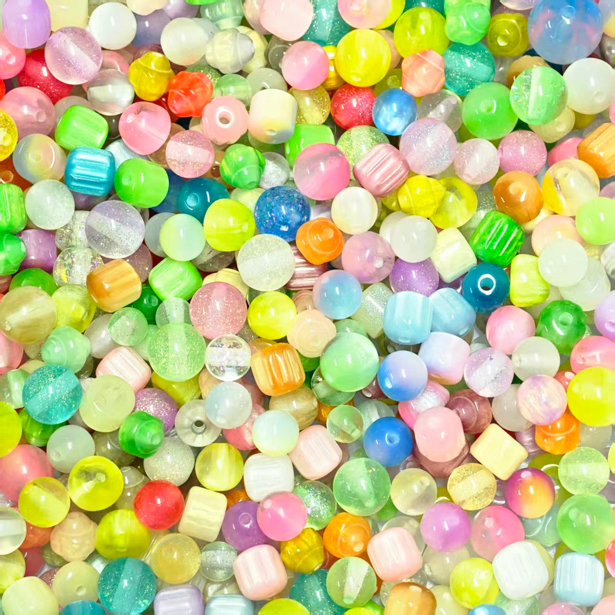 BOGO！ Resin beads - Glitter 2.0  (for beadable pens, keychains, phone chains)