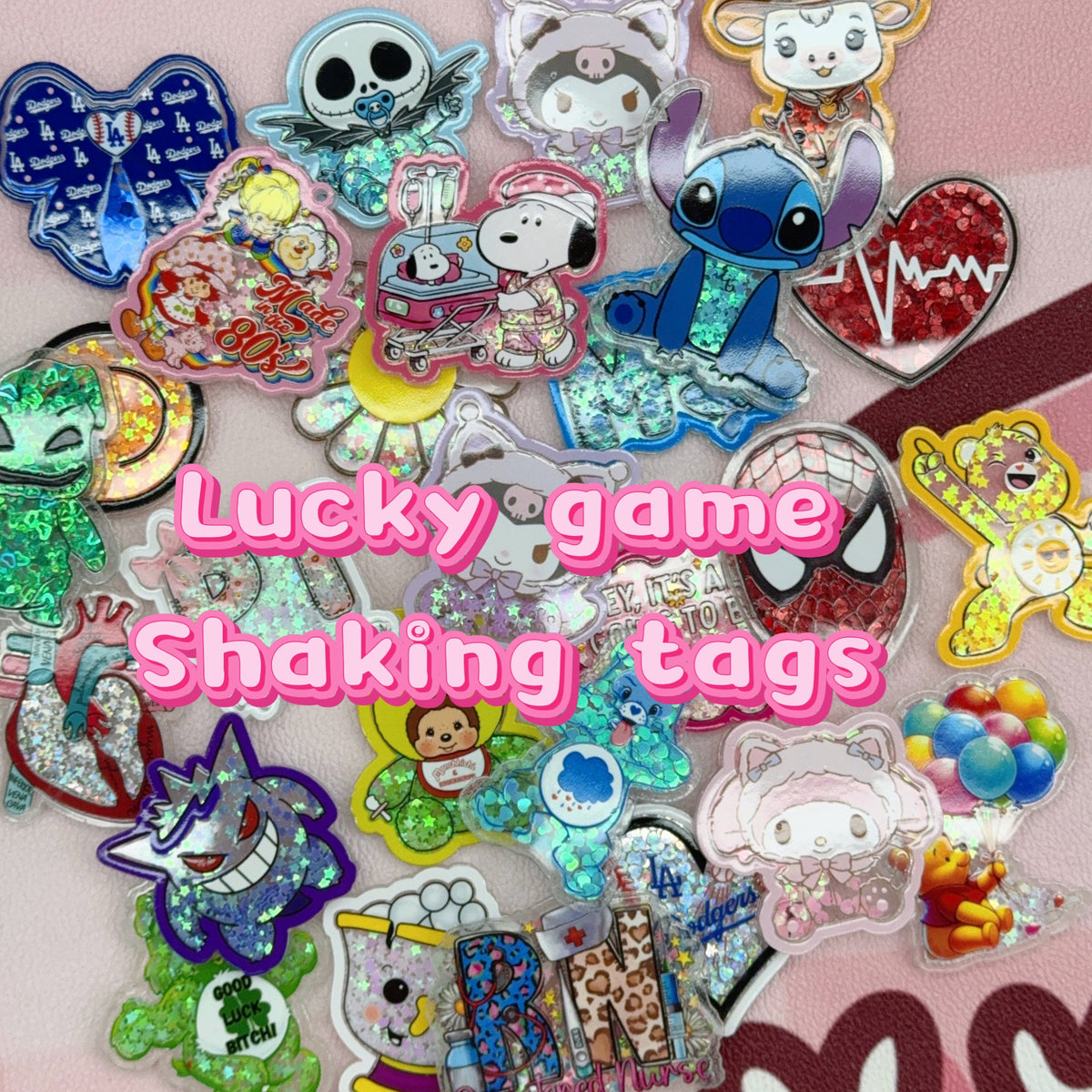 (BOGO)Lucky Game-Shaking tags