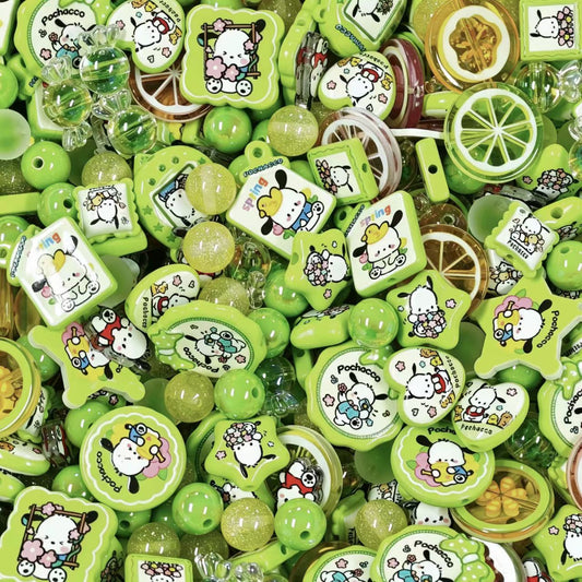 Acrylic Beads - Pocchaco (for beaded pen, keychains, phone chains)