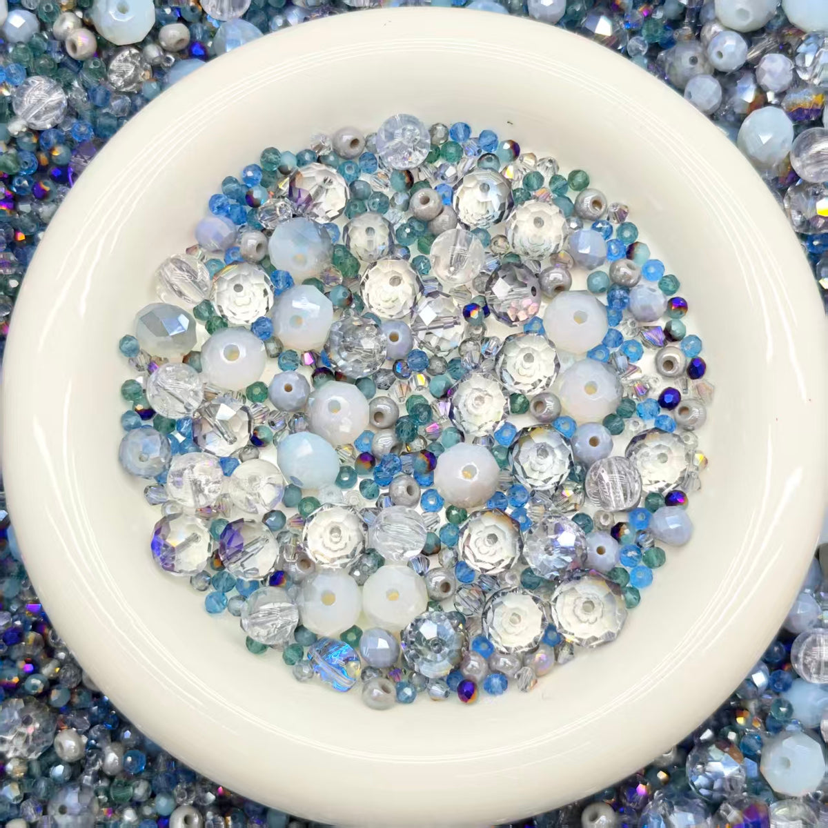 (last 1)Big sale！ Blingbling glass beads -Cool (for keychains, phone chains,bracelet, necklace）