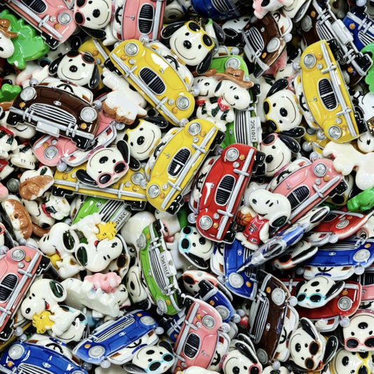 3D figures- Snooby (for beaded pen, keychains, phone chains)